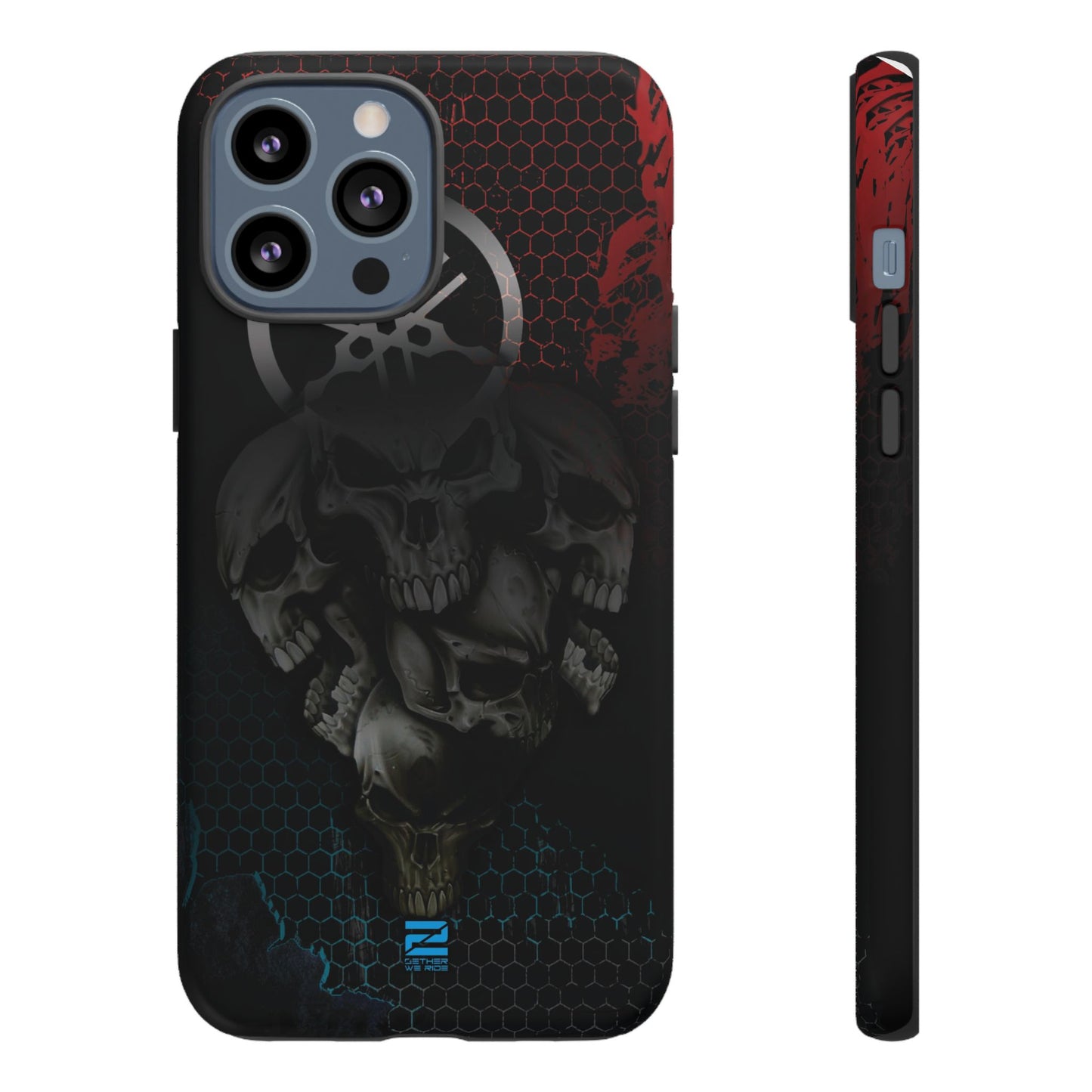 Yamaha Inspired Lifestyle. Yamaha 5 Skulls tough phone cases.
