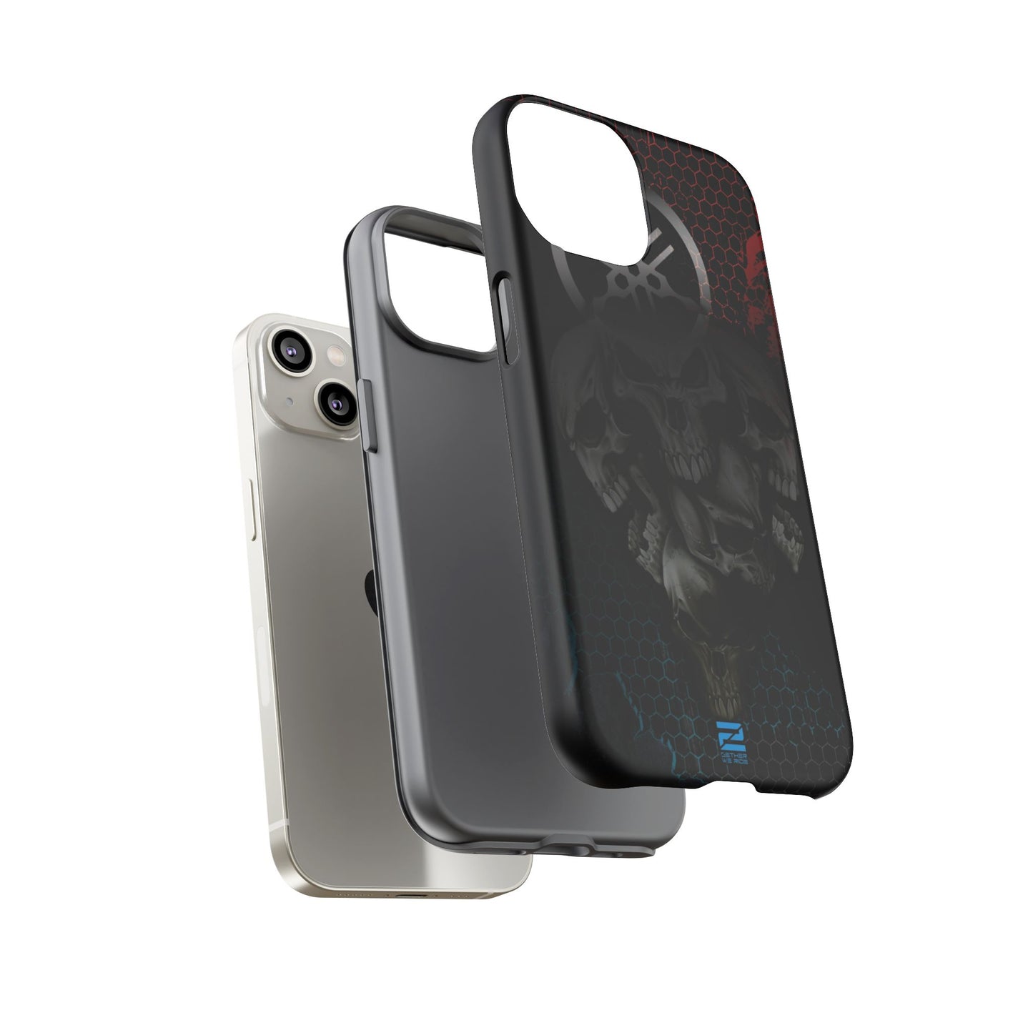 Yamaha Inspired Lifestyle. Yamaha 5 Skulls tough phone cases.