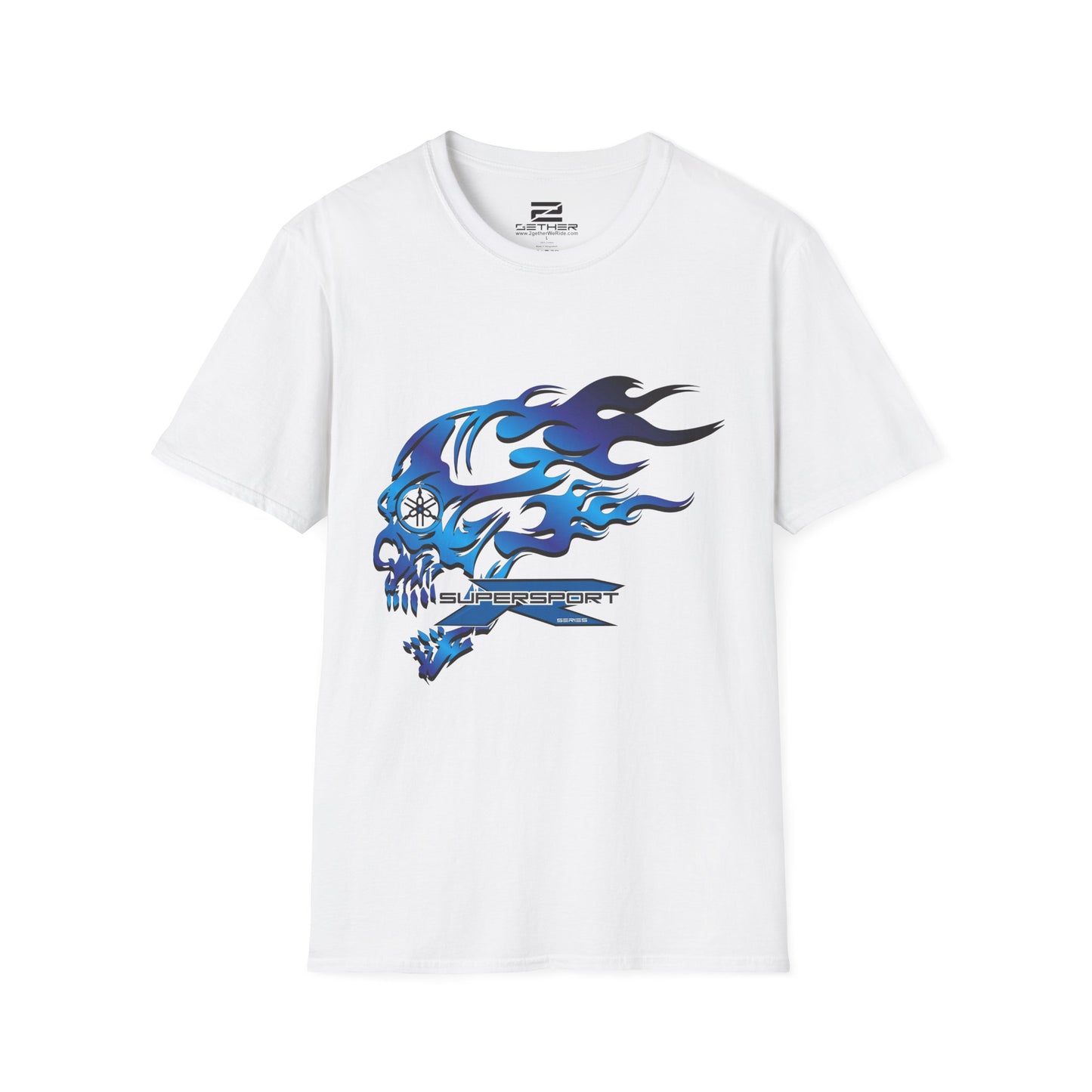Yamaha Inspired Apparel. Yamaha R Series White Designer T Shirt