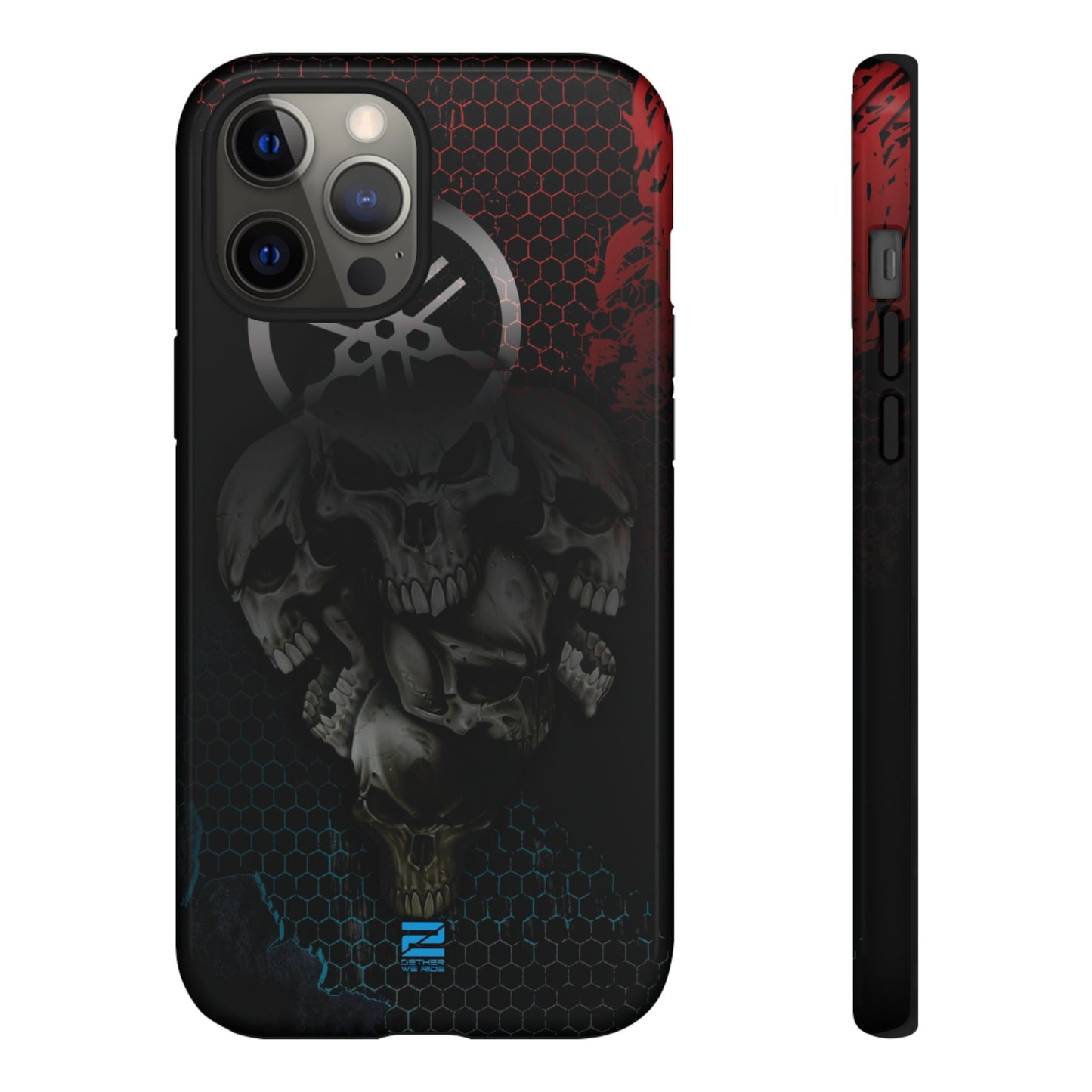 Yamaha Inspired Lifestyle. Yamaha 5 Skulls tough phone cases.