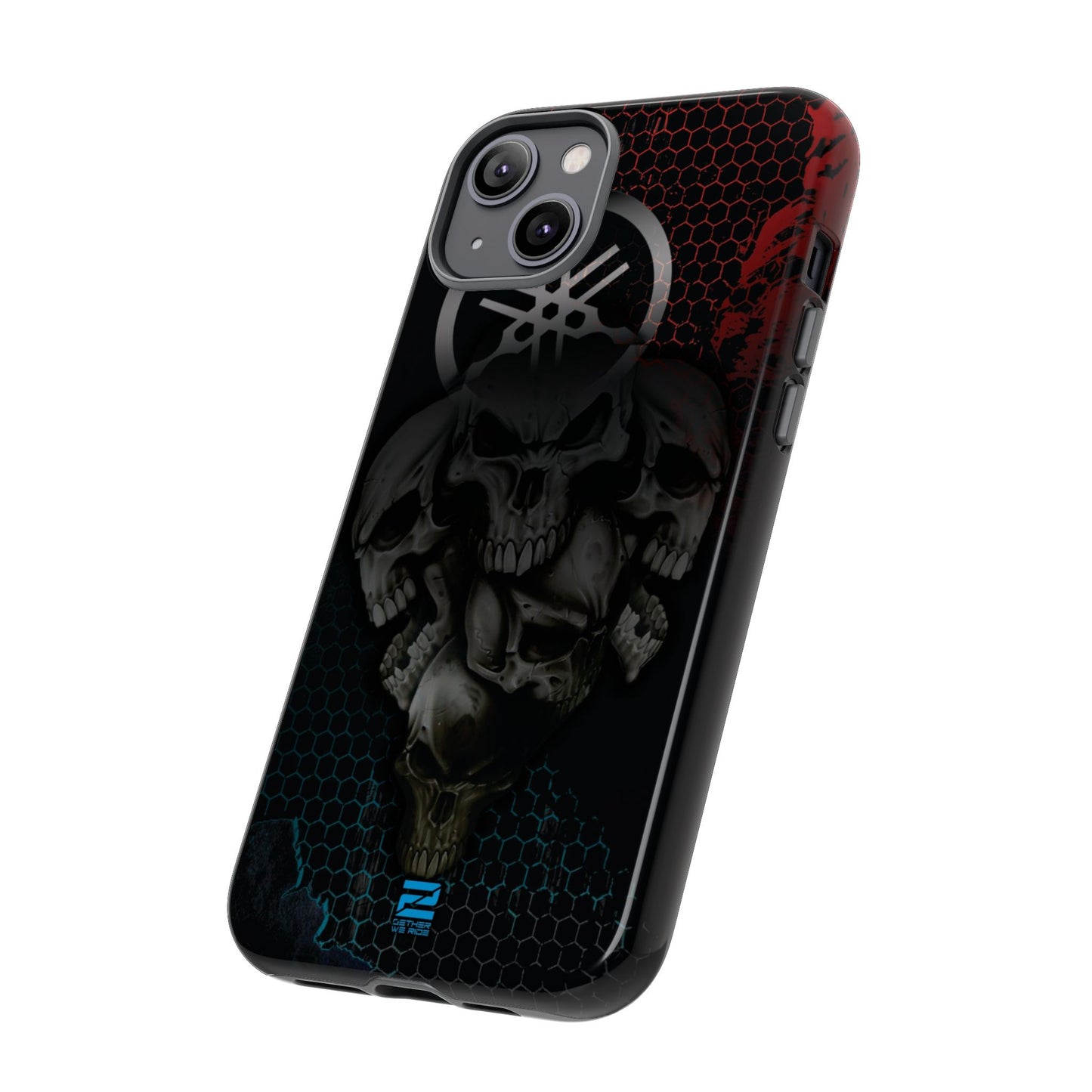Yamaha Inspired Lifestyle. Yamaha 5 Skulls tough phone cases.