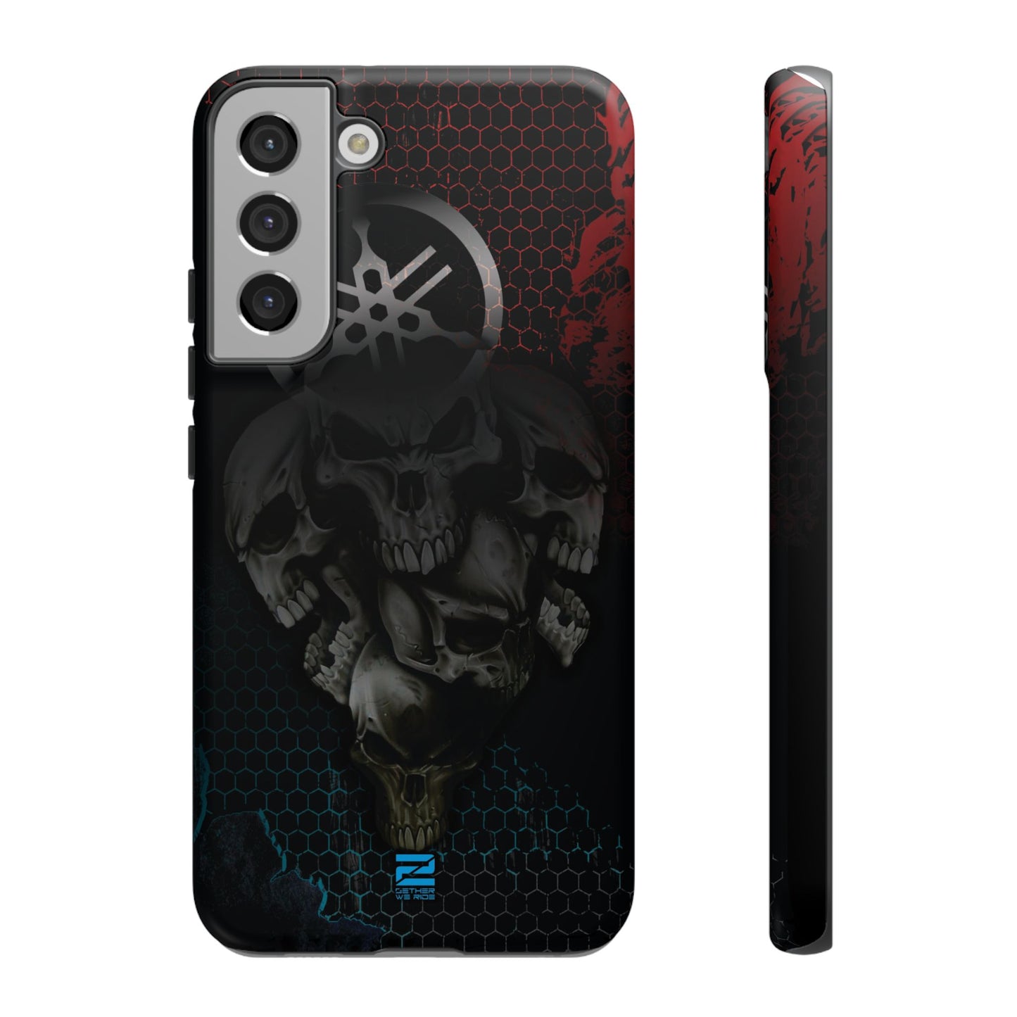 Yamaha Inspired Lifestyle. Yamaha 5 Skulls tough phone cases.