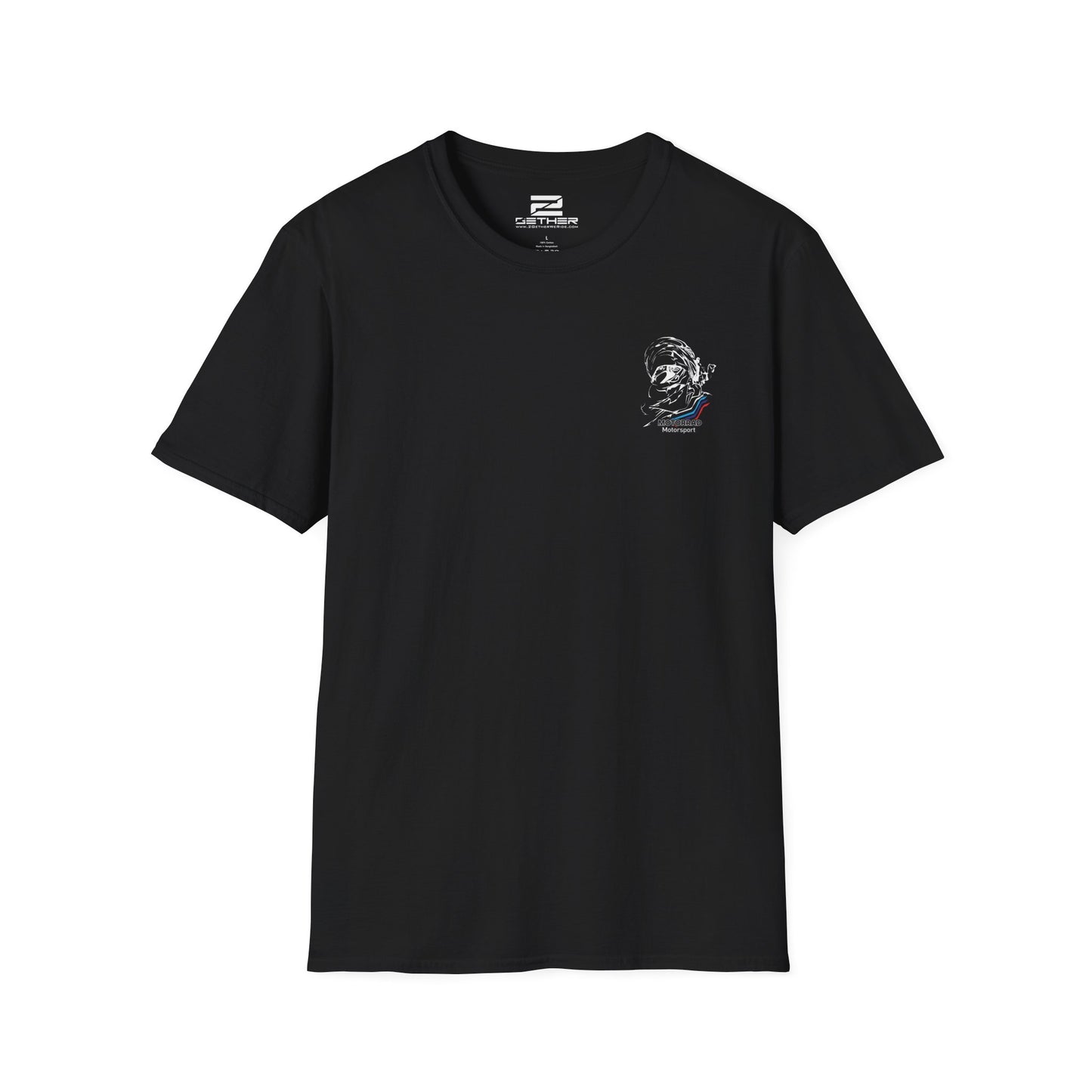BMW Inspired Apparel. BMW Ride the adventure.  Unisex Softstyle Black T shirt.