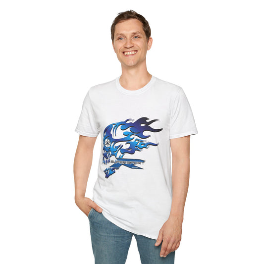 Yamaha Inspired Apparel. Yamaha R Series White Designer T Shirt