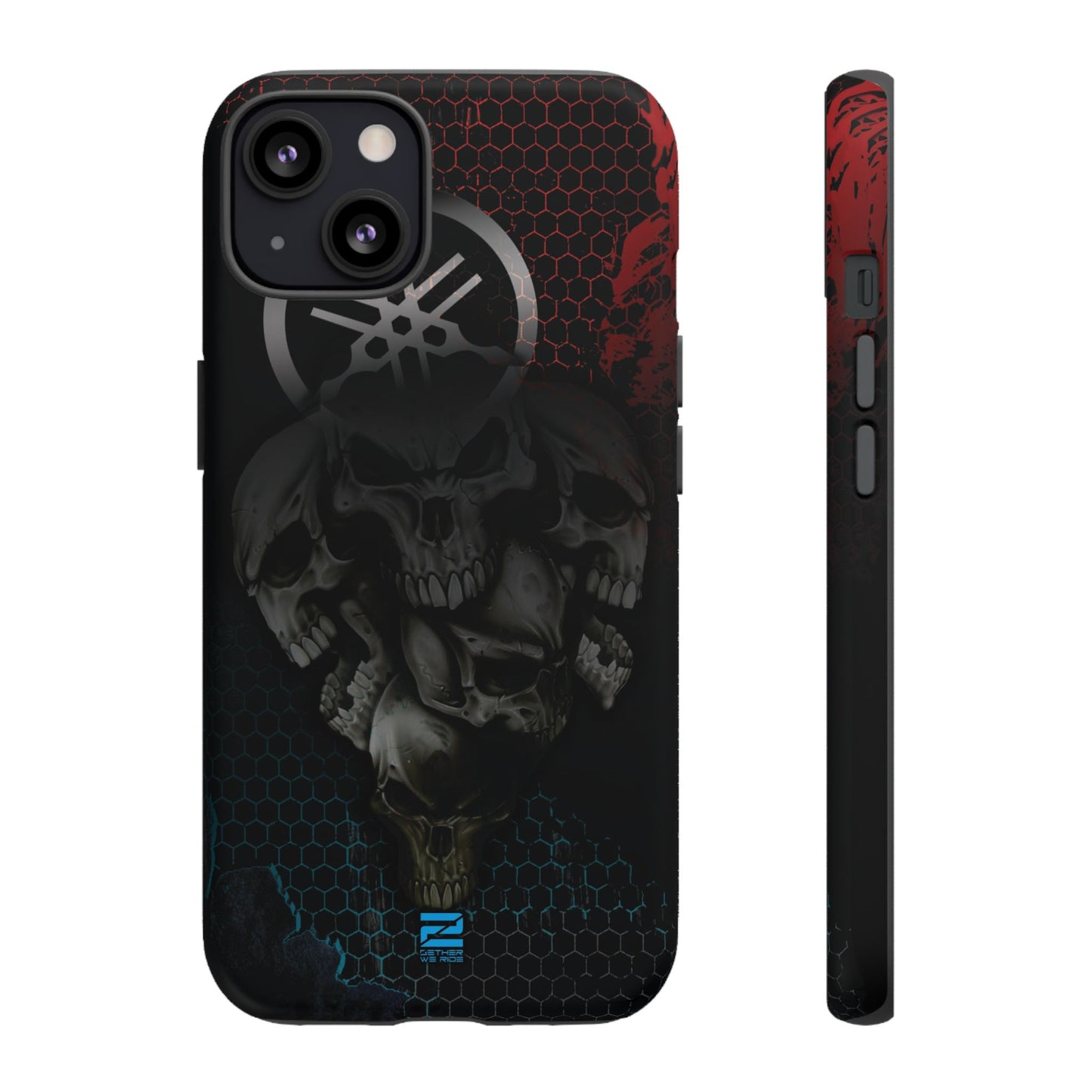 Yamaha Inspired Lifestyle. Yamaha 5 Skulls tough phone cases.