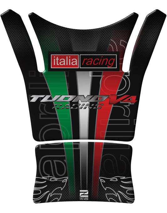 Aprilia Tuono V4 2021 - 2022  Black Tank Pad