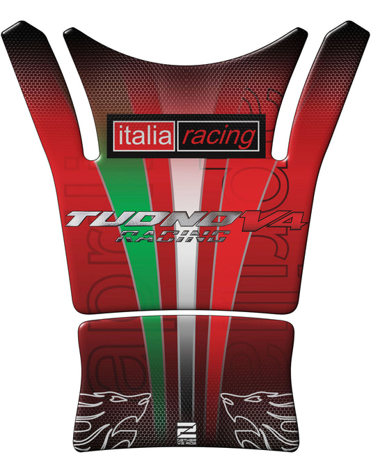 Aprilia Tank Pad - Aprilia Tuono V4 2021 - 2022  Red Tank Pad Protector.