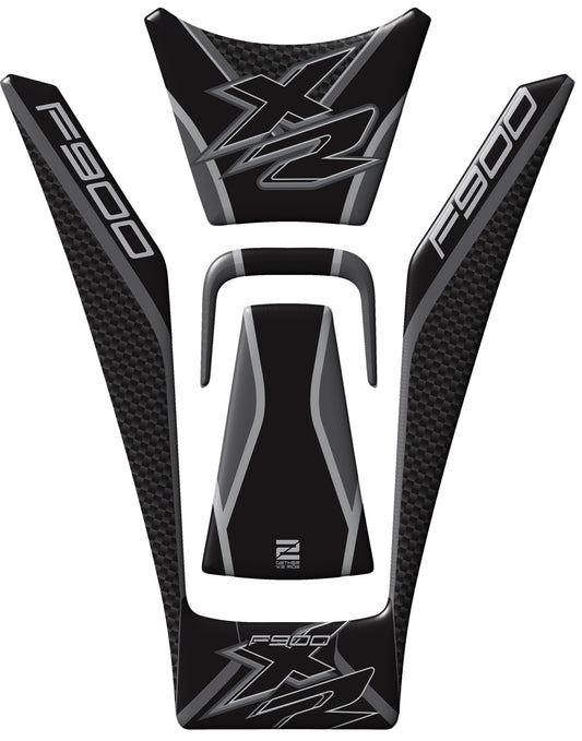 BMW F 900 XR Black Motor Bike Tank Pad / Protector 022-2023