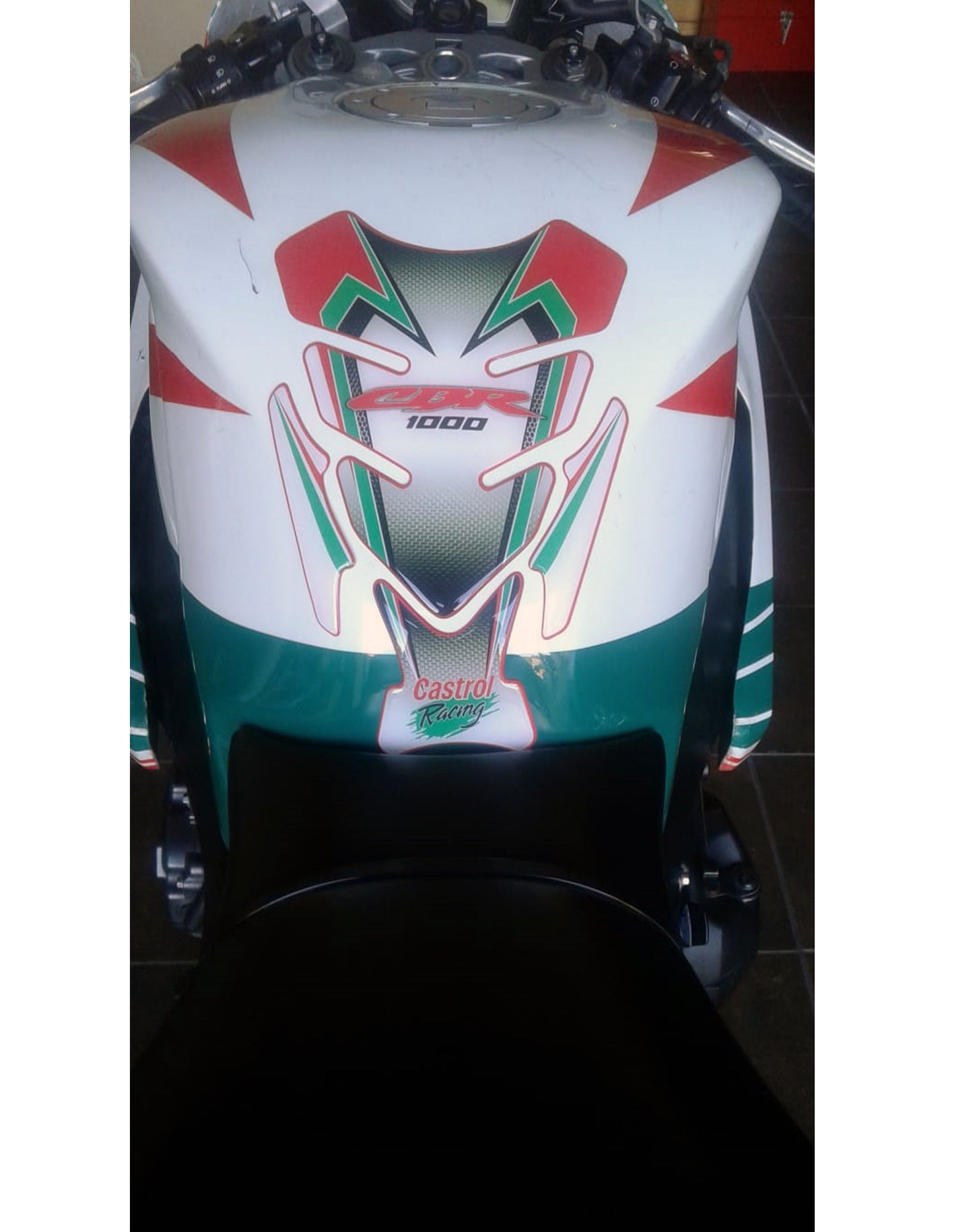 Honda Castrol Racing 600 Tank Pad