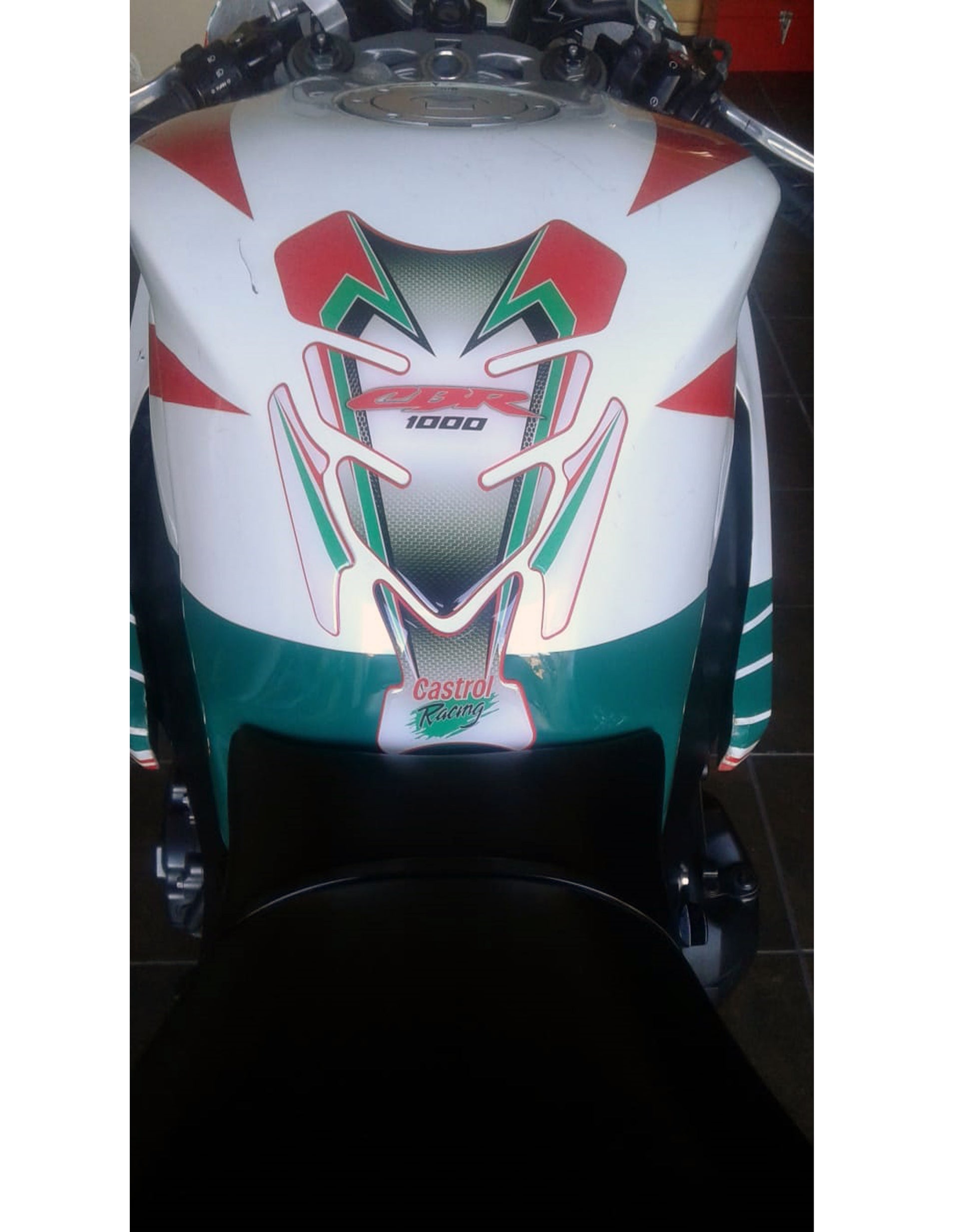 Honda Castrol Racing 600 Tank Pad