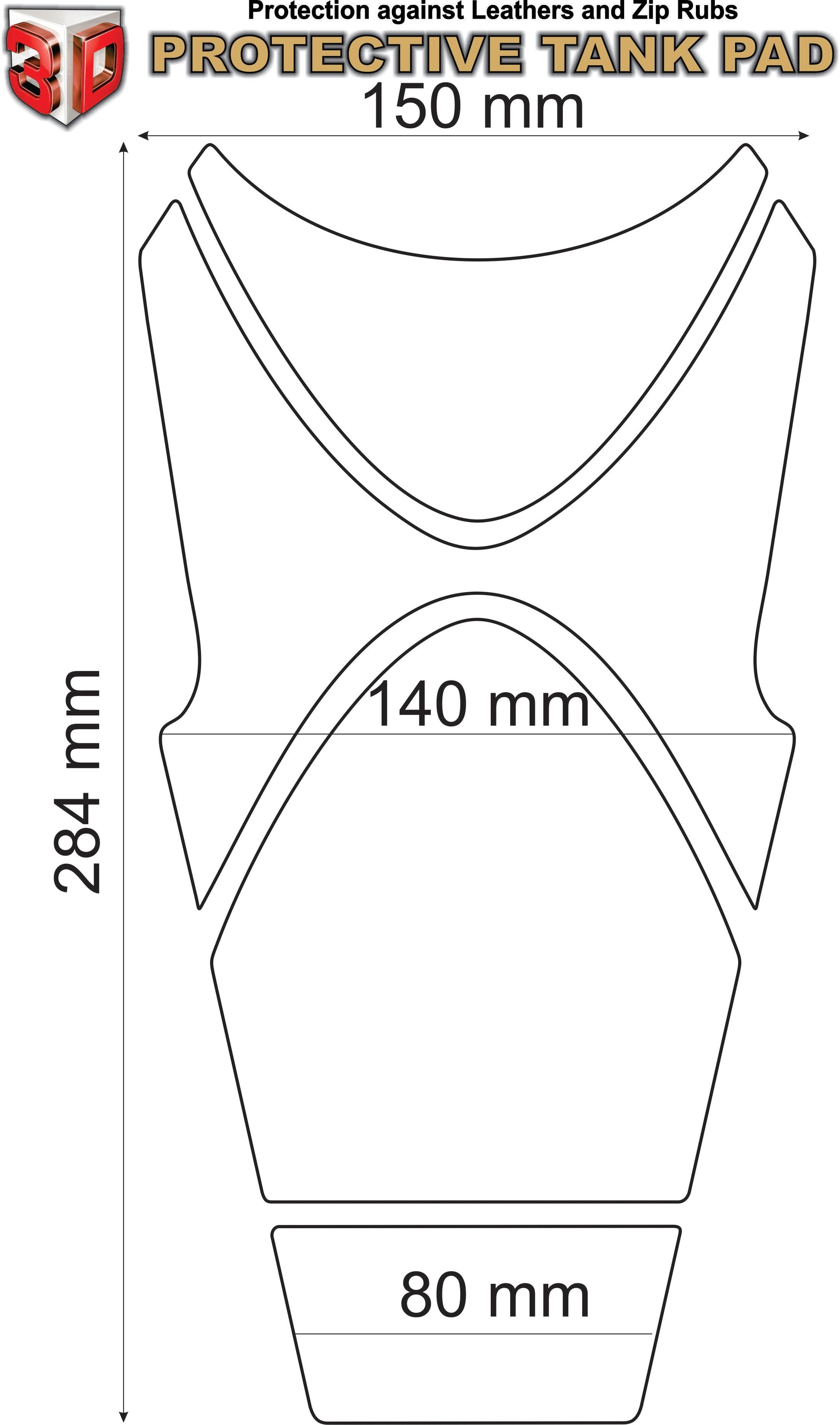 Motor Bike Tank Pad  BMW 310 GS Black Carbon Fibre  Motor Bike Tank Pad  Protector.  2018 - 2022