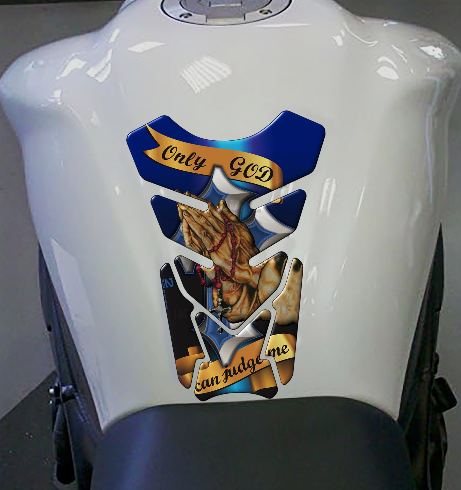Aprilia Tank Pad,
BMW Tank Pad,
Ducati Tank Pad,
Honda Tank Pad,
Kawasaki Tank Pad,
KTM Tank Pad,
MV Agusta Tank Pad,
Suzuki Tank Pad,
Triumph Tank Pad,
Yamaha Tank Pad,
Street Tank Pads,
Aprilia Tank Pad,
Religious tank pad, 
