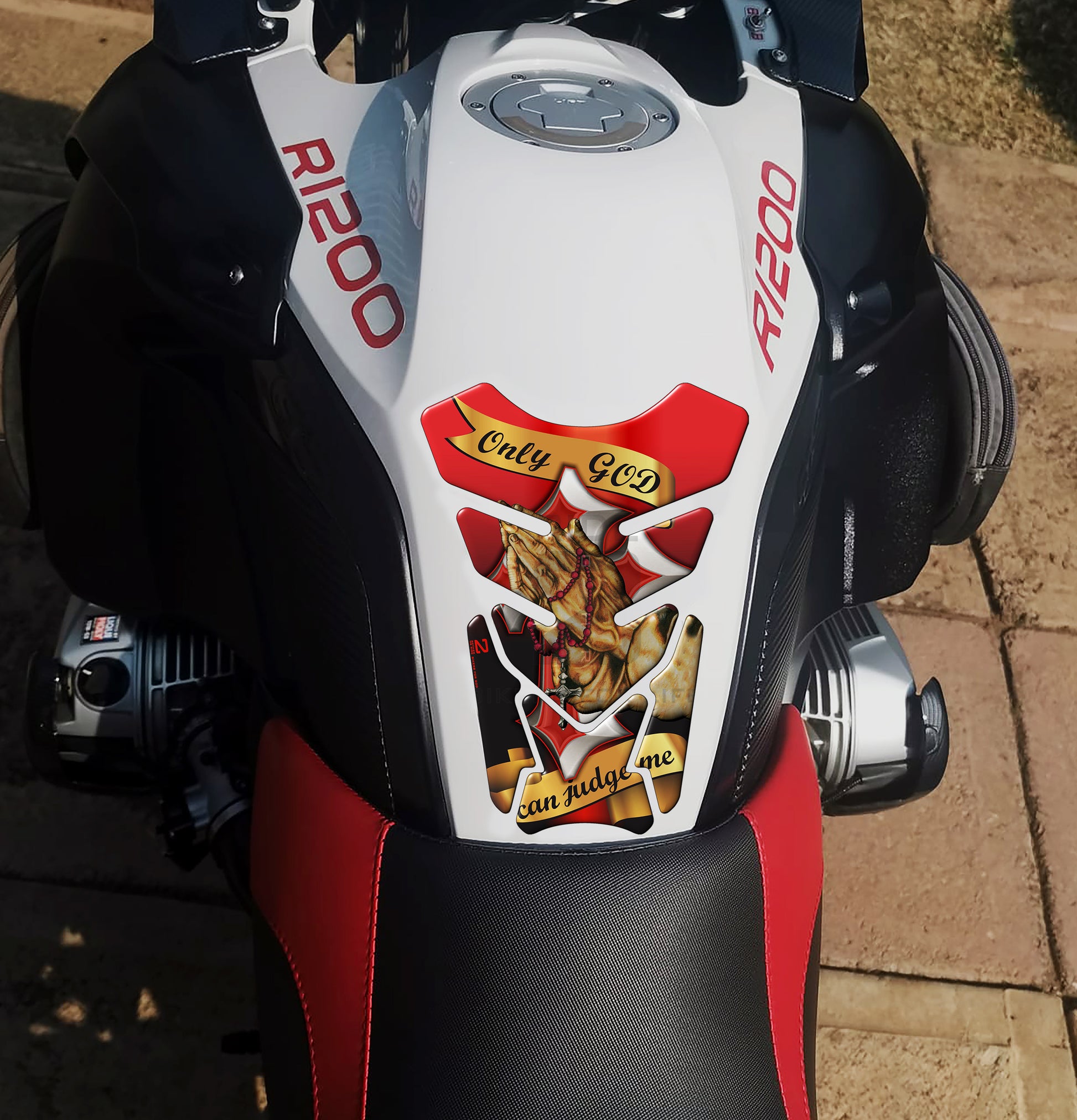 Aprilia Tank Pad,
BMW Tank Pad,
Ducati Tank Pad,
Honda Tank Pad,
Kawasaki Tank Pad,
KTM Tank Pad,
MV Agusta Tank Pad,
Suzuki Tank Pad,
Triumph Tank Pad,
Yamaha Tank Pad,
Street Tank Pads,
Aprilia Tank Pad,
Religious tank pad, 
