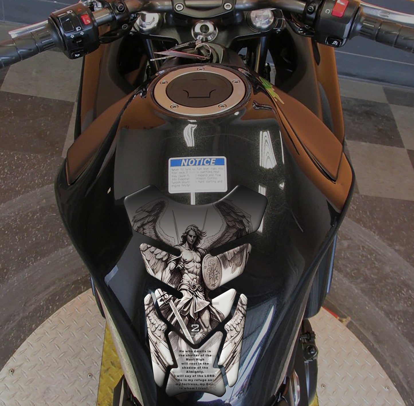 Aprilia Tank Pad,
BMW Tank Pad,
Ducati Tank Pad,
Honda Tank Pad,
Kawasaki Tank Pad,
KTM Tank Pad,
MV Agusta Tank Pad,
Suzuki Tank Pad,
Triumph Tank Pad,
Yamaha Tank Pad,
Street Tank Pads,
Aprilia Tank Pad,
Religious tank pad, 

