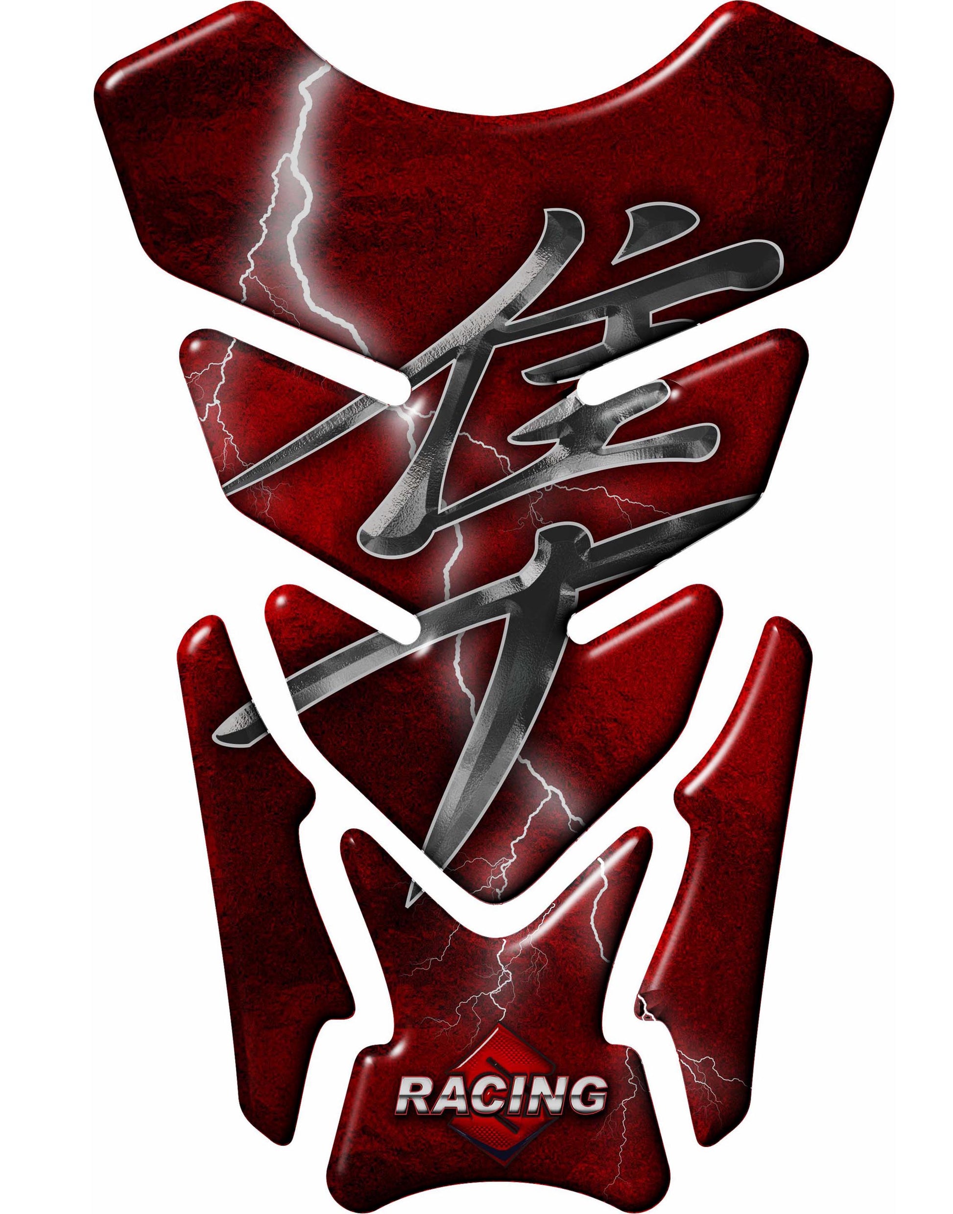 Suzuki Hayabusa Red Universal Fit Tank Pad Protector - 1999 - 2021