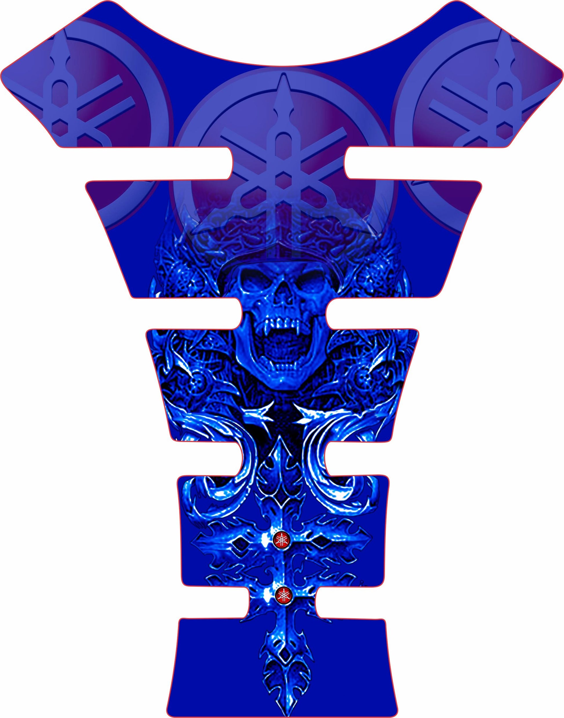 Yamaha Blue Tank Pad